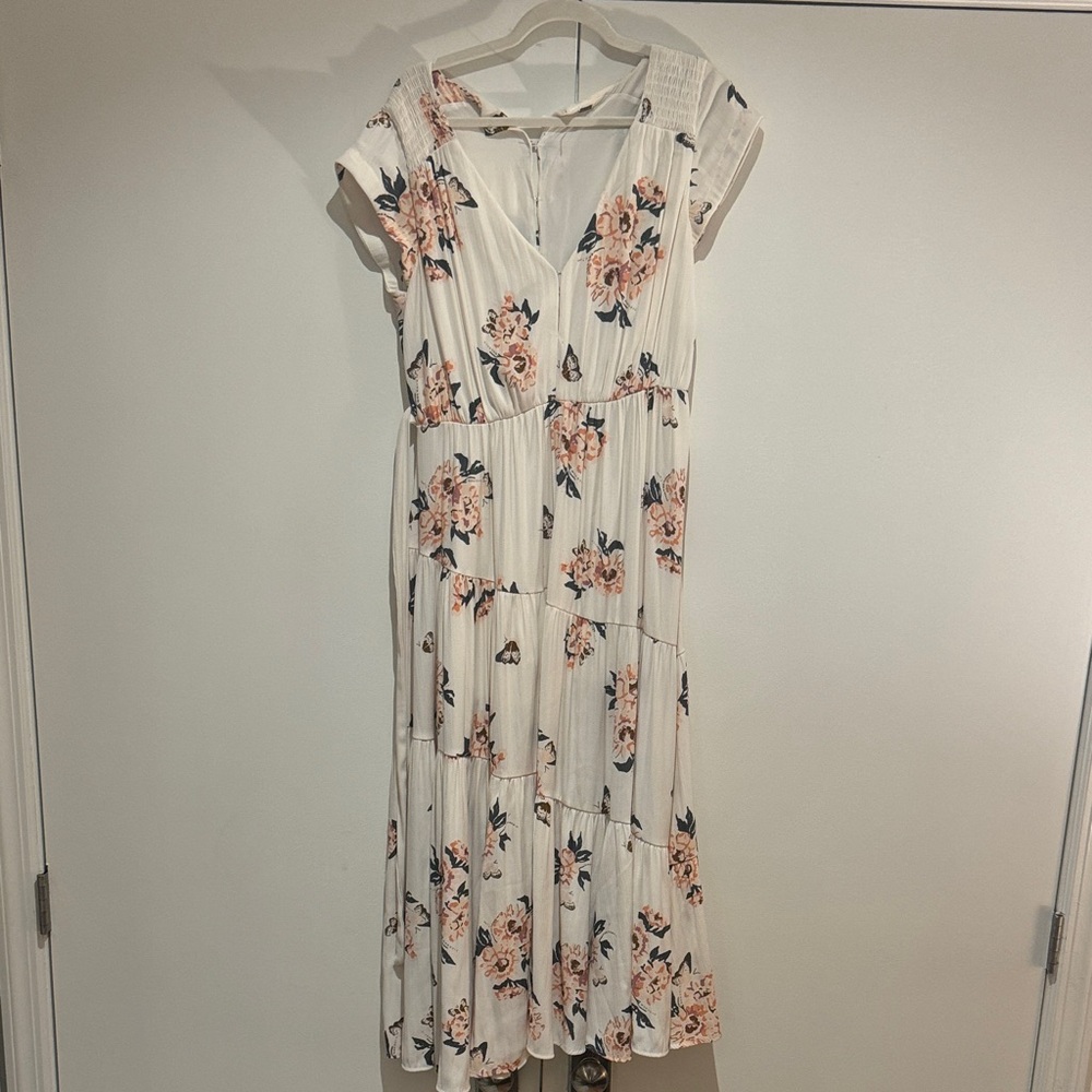 Free People Floral Print Dress